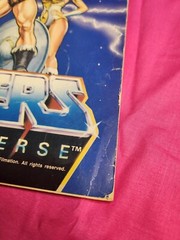 Vtg HE-Man sticker album Panini + Books + She-ra MOTU Lot of 7