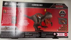 Mattel Jurassic World Scorpios Rex Damage Light Sound Dinosaur
