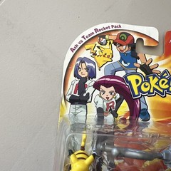 Pokemon 10th Anniversary Ash VS team Rocket Pack Target Figures. New Old Stock