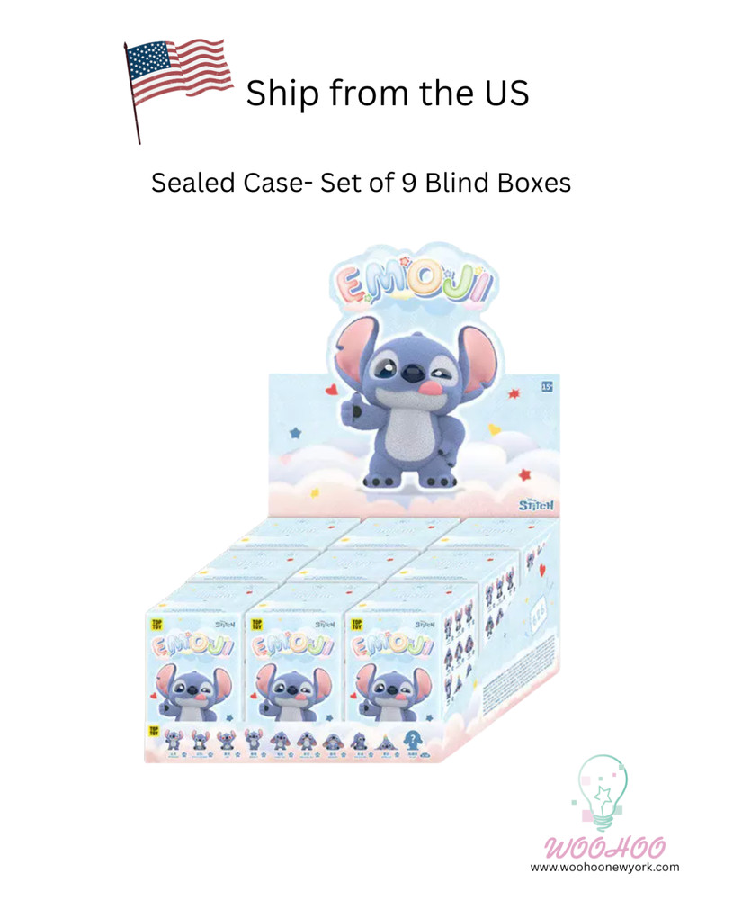 💡 TOPTOY x Disney Stitch Emoji 1.0 Series Figure Blind Box Toy