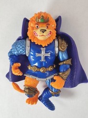 Lot 1990 Teenage Mutant Ninja Turtle Figures w/King Lion Heart & Dr.El Elephant
