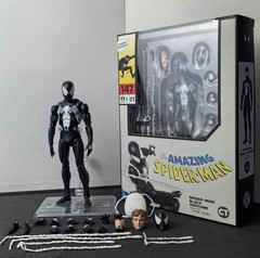 CT Toys No.147 Spider-Man Black Costume Comic Ver. 1/12 Action Figure US STOCK