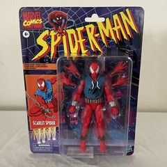 Marvel Legends Series Scarlet Spider Spider-Man Ben Reilly 6″ Hasbro In hand New