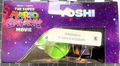 NEW Jakks Pacific Super Mario Galaxy Movie Yoshi 5 Inch Action Figure with Hat