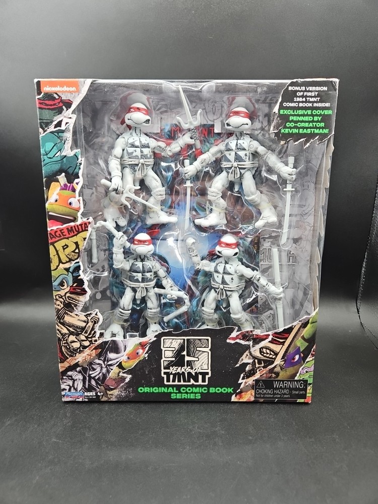 35 Years Of TMNT Original Comic Book Series Collector 4-Pack Playmates 2019 New