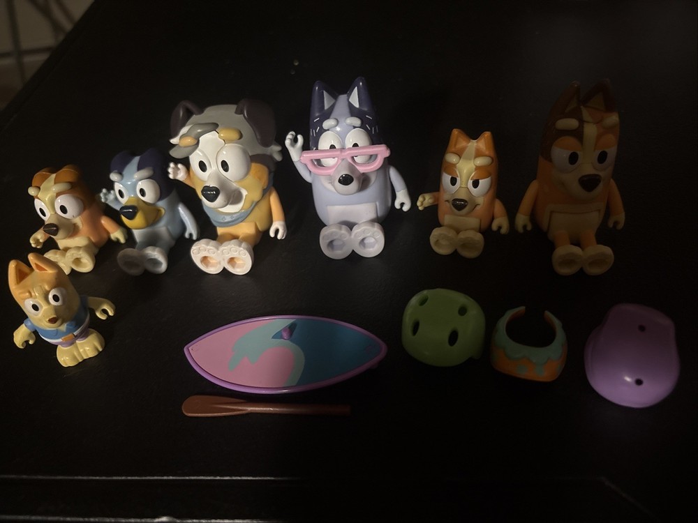 Bluey Figures Set Of 12