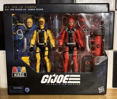 G.I. Joe Classified Series #169 GI JOE DIVER Vs COBRA DIVER 2pk