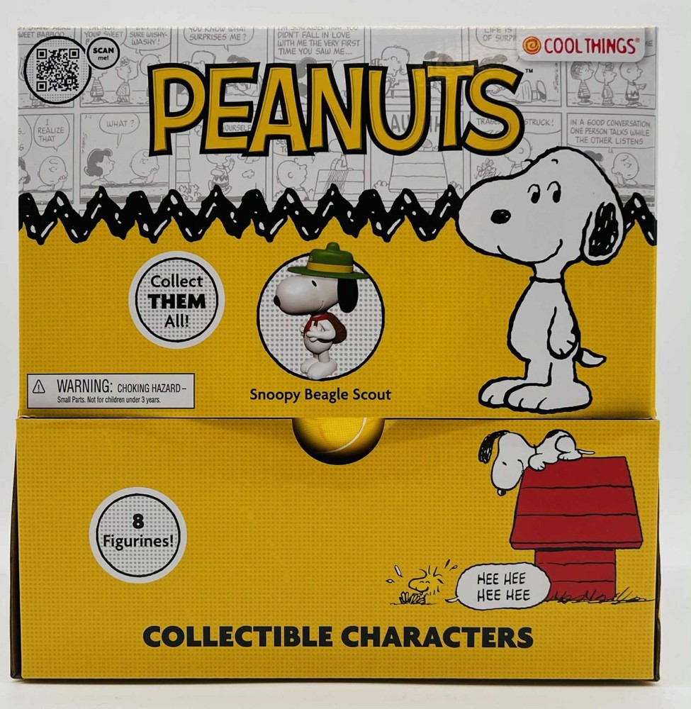 Peanuts Snoopy Woodstock Blind Ball Figure New Official Exclusive Sealed Case