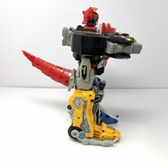 Vintage Mighty Morphin Power Rangers Deluxe Dino Megazord 1991 Bandai Toy Robot