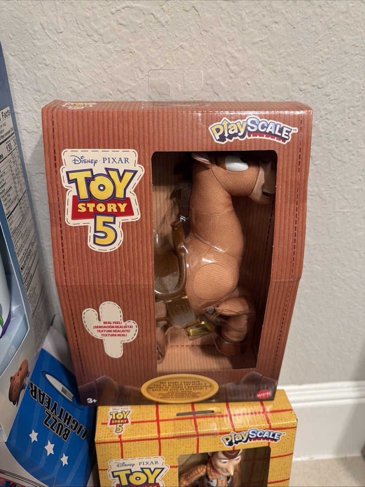 2026 Disney Pixar Toy Story 5 Bullseye Ragdoll Edition Plush 7″ PlayScale NIB