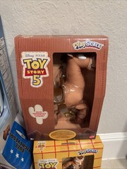2026 Disney Pixar Toy Story 5 Bullseye Ragdoll Edition Plush 7″ PlayScale NIB