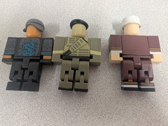 R0BL0X Toys Action Figures Lot Of 3 NO CODES