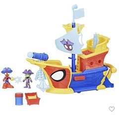 Spidey and His Amazing Friends WaterWebs Bubble Pirate Ship Toy DAMAGED BOX