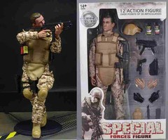 1/6 Scale Army Military Combat SWAT Police Figure Action Model Soldier ACU Toys