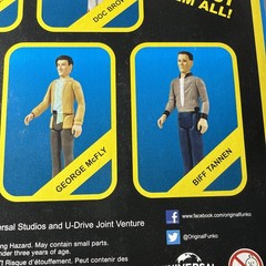 Funko X Super7: Back To The Future “George McFly” ReAction Action Figure, New!