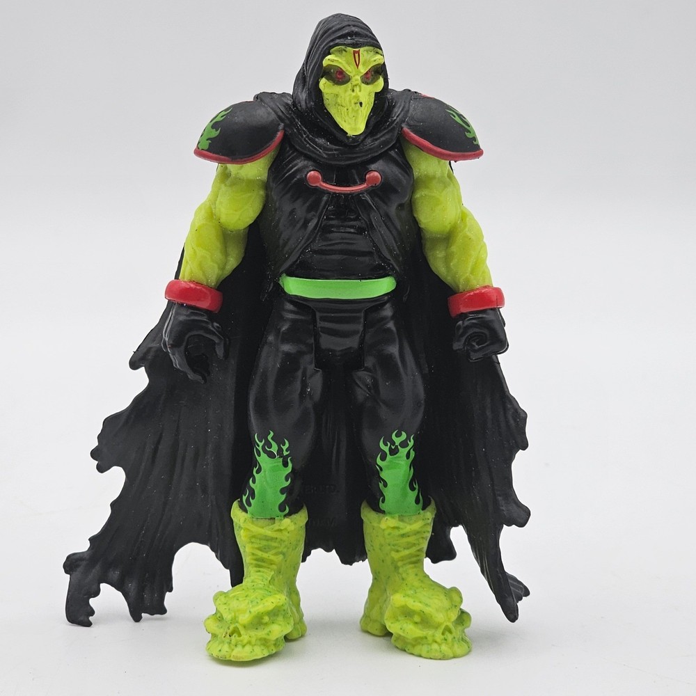Monster Jam Zombie Invasion Creatures Grim Rare Figure Spin Master Green Black