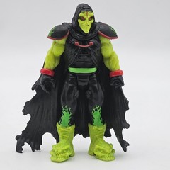 Monster Jam Zombie Invasion Creatures Grim Rare Figure Spin Master Green Black