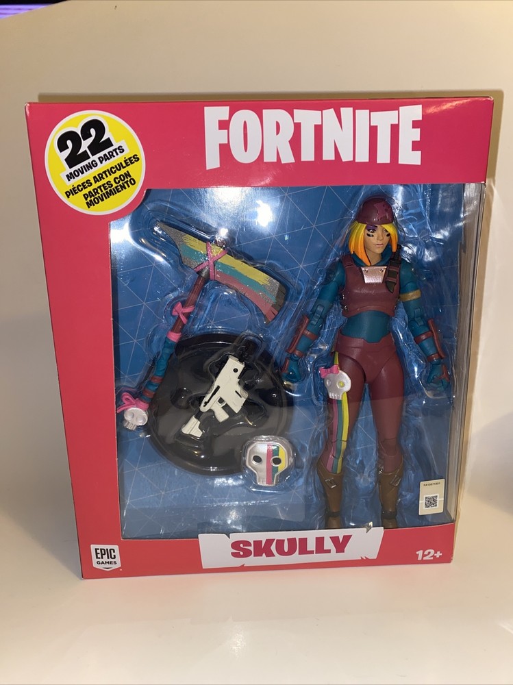 Fortnite Skully Figure NIB 2019 McFarlane Toys