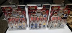 Set Of 3 Micro Icons Bikers Series 1 .All have magnetic feet 2000-2009 Original