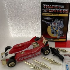 Limited edition.G1 replica Red Phantom Morphing model boxed toy