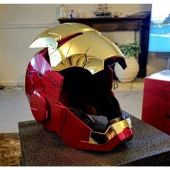Autoking Iron Man Helmet MK5 1/1 Voice-controlled Mask Transform Cosplay Prop US