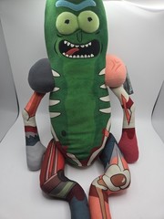 Funko Rick & Morty: Pickle Rick Rat Suit 18″ Plush