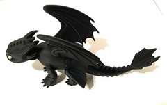 Toothless — How To Train Your Dragon 3D Printed Figure– Glow In the Dark Eyes