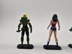 DC Comics Justice League Deluxe Mini Figz Series 1 Complete Set of 9 Figures