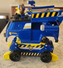 PAW Patrol Toy Car Chase Mighty Pups Police Blue Car Truck Lights Sound Lot of 3