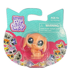 Lot of 6 Littlest Pet Shop Mini Figurines Duck Cat Dog Sheep Rabbit 5 Different