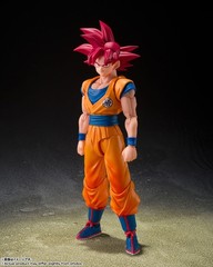 S.H.Figuarts Dragon Ball Super Super Saiyan God Son Goku SHF SH Bandai 145mm