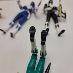 Mighty Morphin Power Rangers BANDAI S.H.FIGUARTS Green, Red, Black, Blue LOT