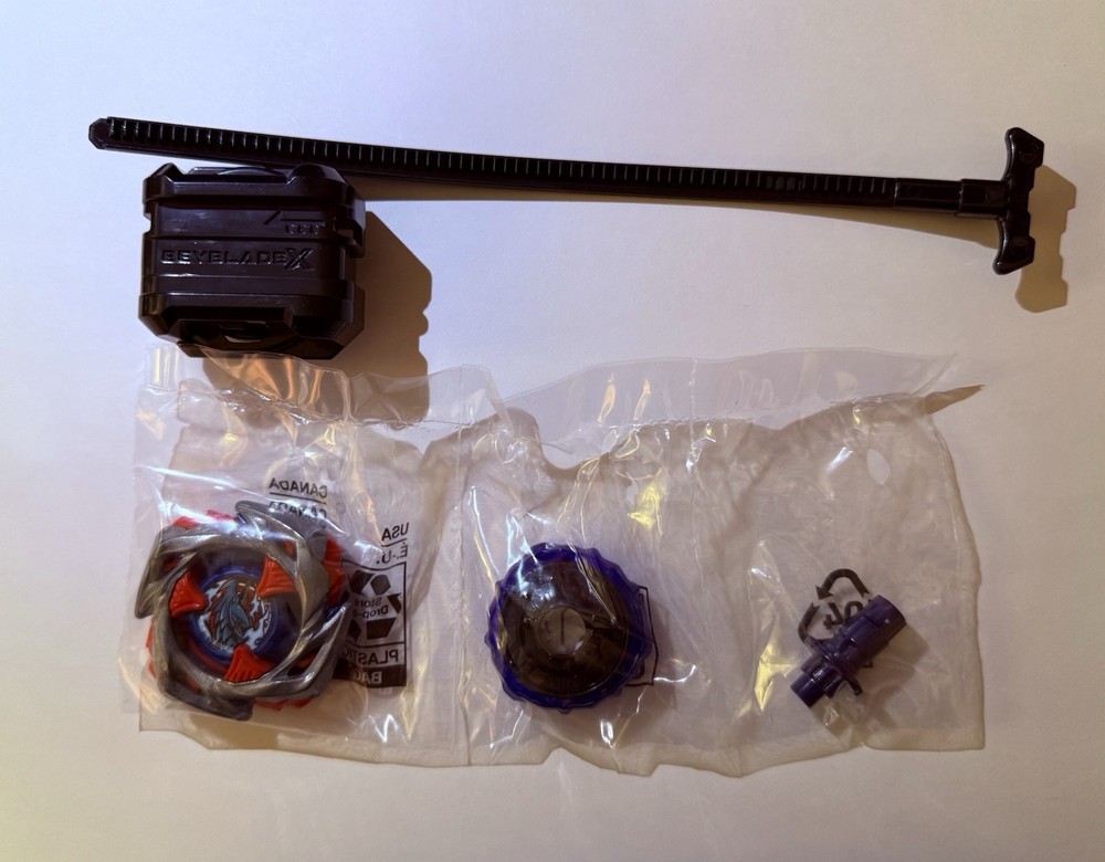 Beyblade X UX-11 Impact Drake 9-60LR Starter with Launcher No Box