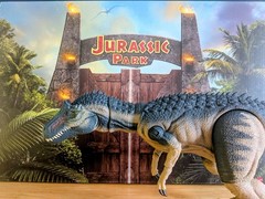 Jurassic World Hammond Collection Battle A Big Rock ALLOSAURUS & TROODON True FX