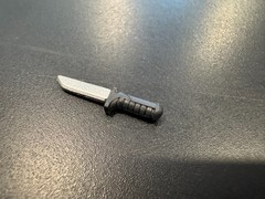 G.I. Joe Classified Metal-Head 6” Scale GRENADIER KNIFE ACCESSORY 1/12 KITBASH