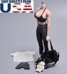 1/6 Sport Yoga Top Leggings Bag Shoes Set For 12″ PHICEN Hot Toys Female Figure
