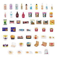 Zuru Mini Brands FILL THE FRIDGE Mini Food Singles & Create Ingredient U PICK