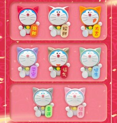 Doraemon Full of Fortune Lucky Cat Series Blind Box Confirmed Figure Toy Gift！