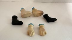 Vintage Gilbert 1960’s MOON McDARE Astronaut Boots, Gloves, Priced To Sell! ￼