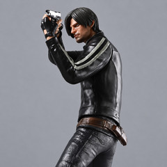 LEON S. KENNEDY RESIDENT EVIL BIOHAZARD 30CM PS4 COLLECTIBLE PVC FIGURE TOY NEW