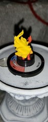 Pokemon TFG Trading Figure Game Flareon Booster Kaiyodo 2009 Toy Japan 2.2in