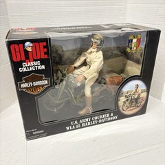 Vintage GI Joe Army Courier Harley WLA 45 Motorcycle 1998 Hasbro 35th Annivers