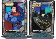 DC Comics, Metal Force Transforming Batwing, 2-in-1 Playset, Includes Batman and