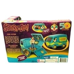 Scooby-Doo Mystery Machine Fred Figure Playset Plastic Toy Blue Green New