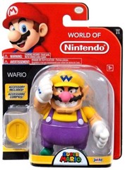 Jakks Pacific 2014 World of Nintendo Wario 4.5″ Articulated Action Figure