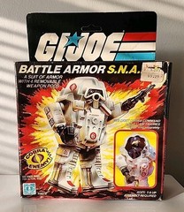 G.I. Joe 1983 Battle Armor S.N.A.K.E New Unopened Bag,
