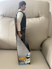 Jakks Pacific Star Wars Han Solo 18” Action Figure W/Blaster Pistol NIB