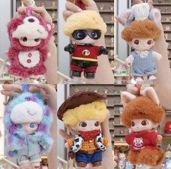 Authentic DIMOO WORLD x PIXAR Series Blind Box Figures Toy Plush Pendant Doll
