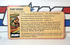 GI Joe VAMP Jeep w/Clutch driver *100% COMPLETE, NEAR MINT! Vintage Vehicle ARAH