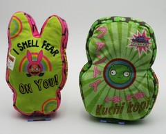 Bob’s Burgers 10” Kuchi Kopi & Louise Belcher Stuffed Animal Pillow Plush Lot